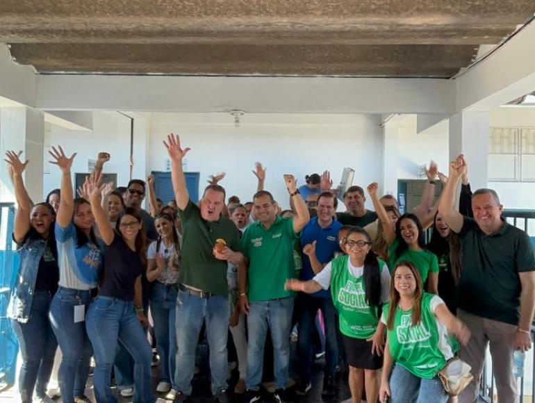 Ilde Taques mobiliza voluntários para atendimentos na Escola Senador Azeredo