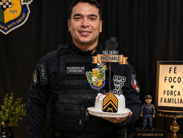 Sargento da PM que evitou violência sexual receberá homenagem na Câmara de Cuiabá