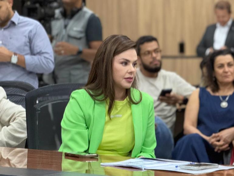 ​Michelly Alencar reforça pedido por investimentos na saúde básica em Cuiabá
